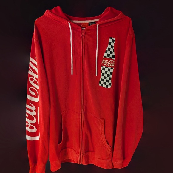 Coca-Cola Store Mens XL Red Sweatshirt 
TG 46-48 - Picture 1 of 6